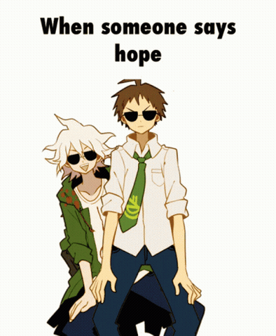 Someone Says Hope On Poster GIF