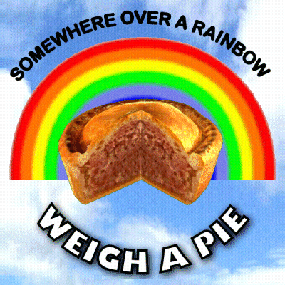 Somewhere Over A Rainbow Pie GIF