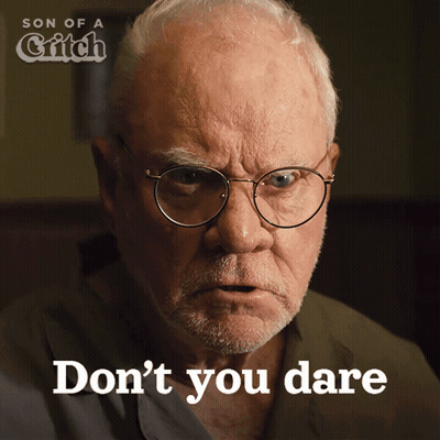 Son Of A Grinch Poster Older Man With Glasses GIF