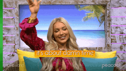 Song About Love Its About Damn Time GIF