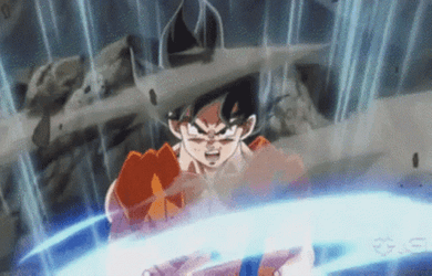 Sonic And Goku Transformation GIF