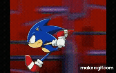 Sonic And Shadow The Hedgehog Fighting GIF