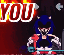 Sonic Exe Explaining To Do GIF