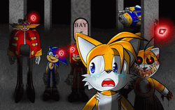 Sonic Exe Fox Tail GIF