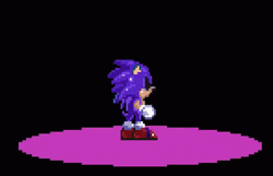 Sonic Exe Rotating Dance GIF
