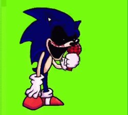 Sonic Exe The Hedgehog Shouting GIF