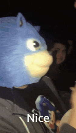 Sonic Fan Eating Popcorn But Its Cool Epicducc GIF