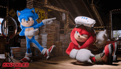 Sonic Flash Knuckles Dancing GIF