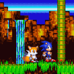 Sonic Gaming Tails GIF