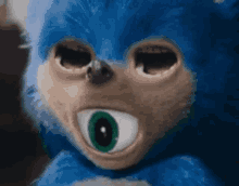 Sonic Hedgehog Cursed Eyes Mouth
