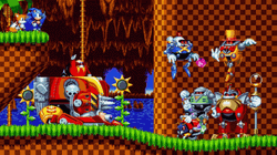Sonic Mania Green Hill Zone GIF