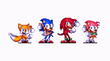 Sonic Meme And His Friends GIF