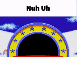 Sonic Nuh Uh  GIF