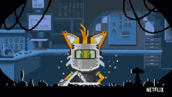 Sonic Prime 2Nd Villain Sona Tails Nine GIF