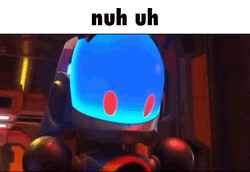 Sonic Prime Chaos Sonic Nuh Uh GIF