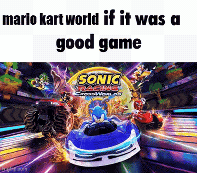 Sonic Racing Cross Worlds GIF