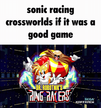 Sonic Racing Crossworlds Dr. Robotnik's Ring Racers GIF
