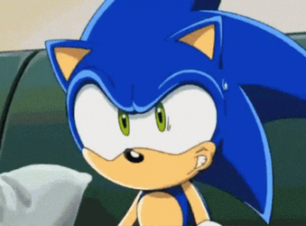 Sonic Shrug GIF