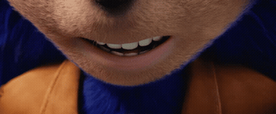 Sonic The Hedgehog Close Up Of Mouth GIF