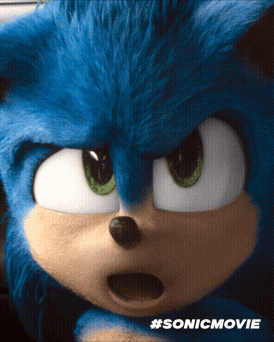 Sonic The Hedgehog Close Up With #Sonicmovie GIF