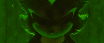 Sonic The Hedgehog Glowing Eyes GIF