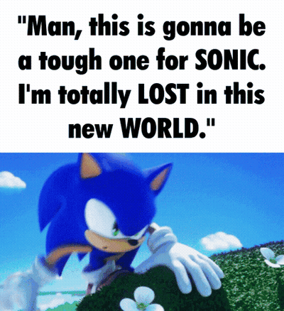 Sonic The Hedgehog Quote GIF