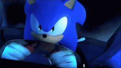 Sonic The Hedgehog Racing Mode GIF