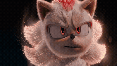 Sonic The Hedgehog With Red Eyes GIF