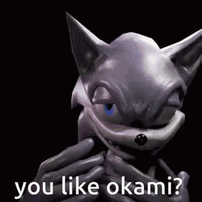 Sonic The Hedgehog You Like Okami GIF