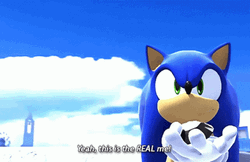 Sonic This Is The Real Me GIF