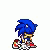 Sonic Turns Dark GIF