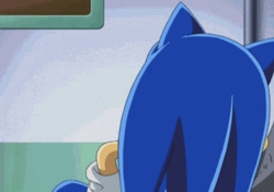 Sonic X Smirk GIF
