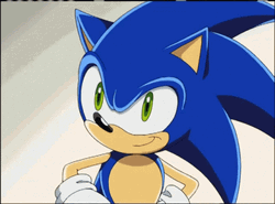Sonic X Thumbs Up GIF