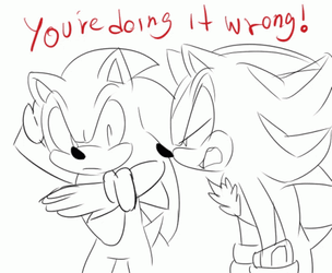 Sonic X Watch And Learn Faker GIF