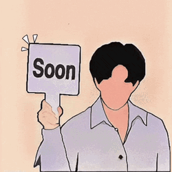 Soon Tae Hyung Line Art Drawing GIF
