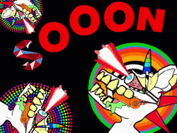 Soon Trippy Cartoons Retrowave GIF