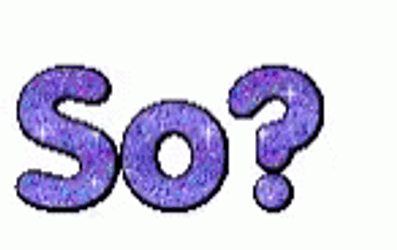 Sooo Glitter Purple Text GIF