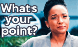 Sooo Whats Your Point Mekia Cox GIF