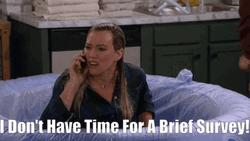 Sophie Tompkins Don't Have Time Surveying GIF