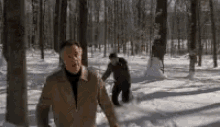 Sopranos Shooting In The Snow GIF