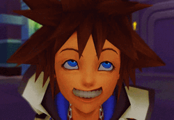 Sora Blank Stare Looking Up GIF