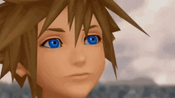 Sora Pretty Blue Eyes GIF