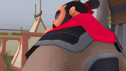 Sora Punched By Warrior GIF