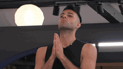 Sorrows Prayers Crossed Arms GIF