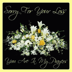Sorry For Your Loss Flowers GIF