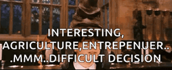 Sorting Hat Agriculture Enterpreneur GIF