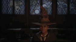 Sorting Hat Hufflepuff GIF