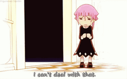Soul Eater Crona I Can't Deal With That GIF
