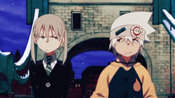 Soul Eater Mad Evans And Maka