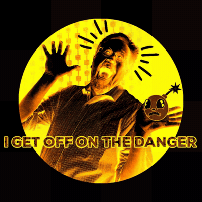 Soul In Danger Sign With Electrocuted Person GIF